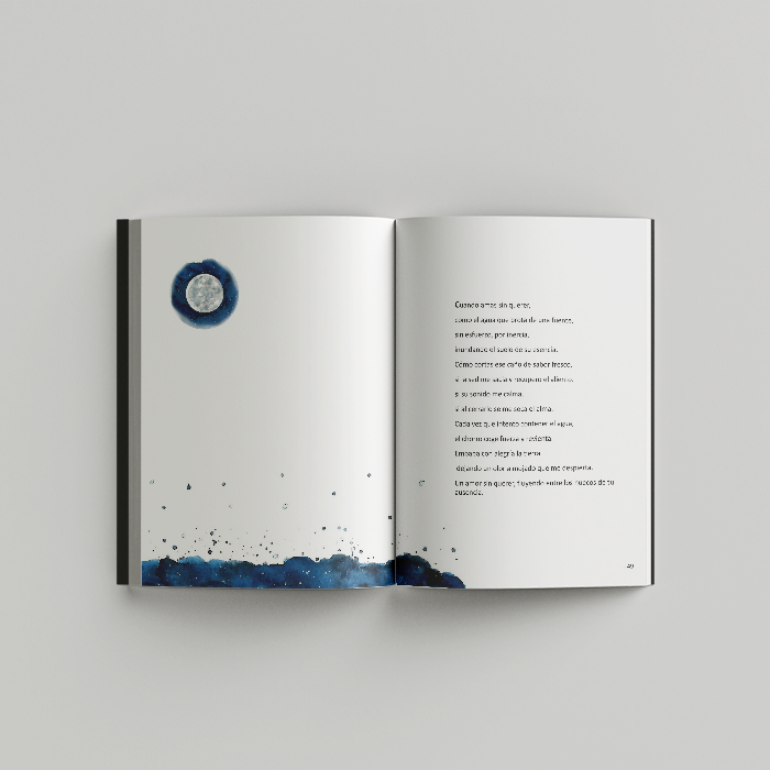 Doble página Imagen del interior del libro a doble página