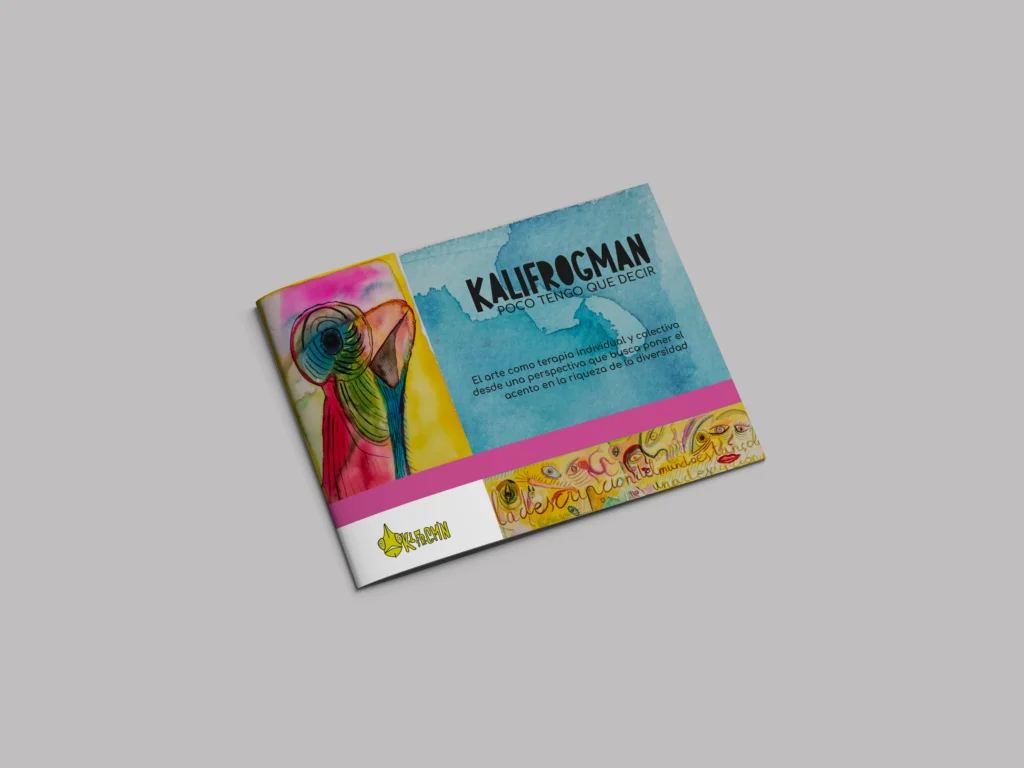 Portada del catálogo de la exposición Kalifrogman.